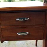 Scandinavian teak desk from the 60s, vintage design