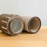 Duo of ceramic vases