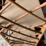 Rattan shelf