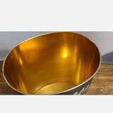 Vintage Office Paper Basket Massilly 60's Metal