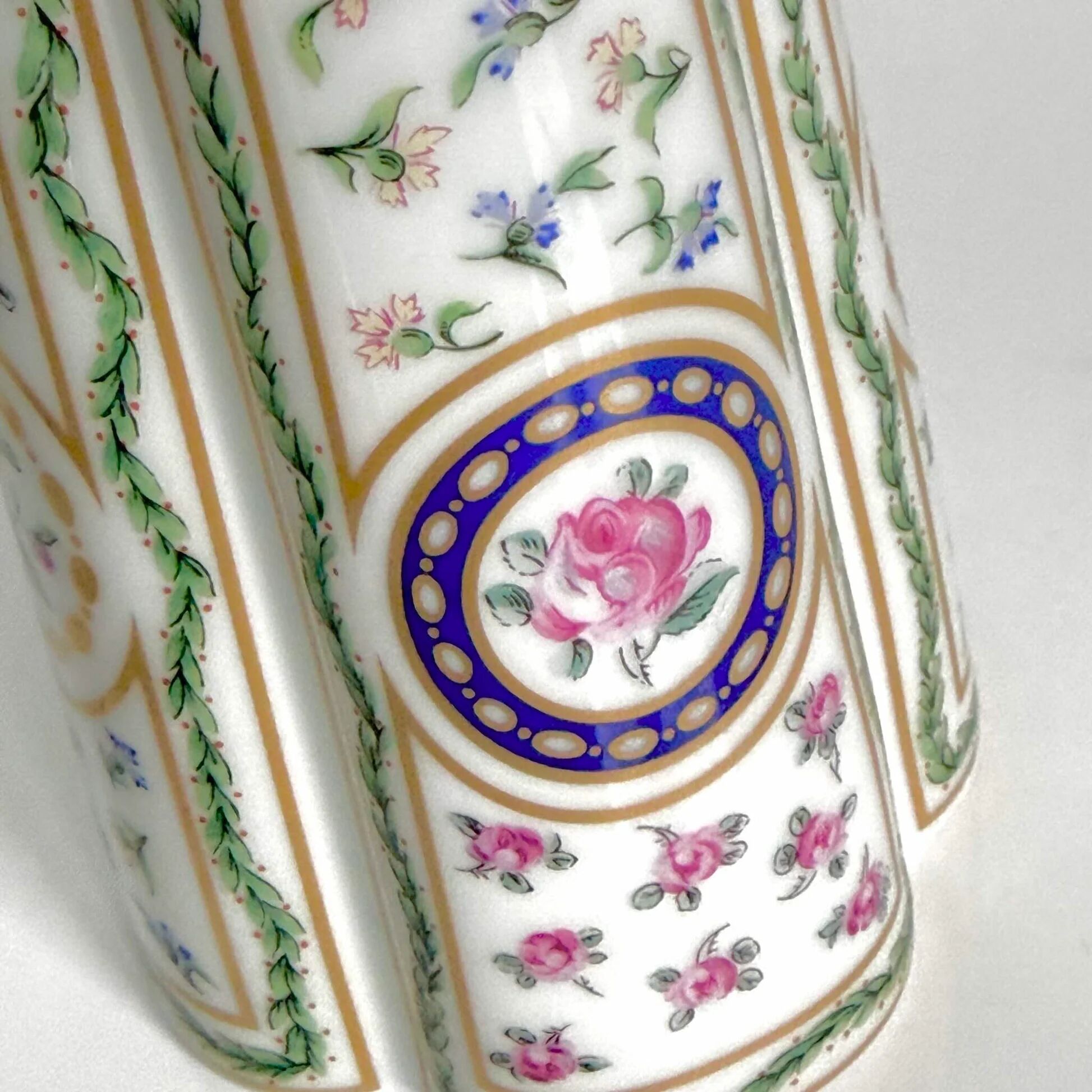 Haviland Limoges porcelain vase – Louveciennes model