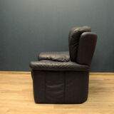 Vintage Italian leather armchair