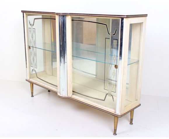 Retro Vintage Glass Sliding Door Display Case Selency Retro Vintage Glass Sliding Door, Automatic Sliding Door Display Case