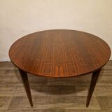 Scandinavian rosewood dining table