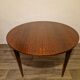 Scandinavian rosewood dining table