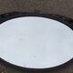 Miroir ovale art déco 57x101cm