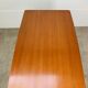 Minimalist Scandinavian teak desk from the 1960s, vintage.