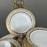 25 Piece Limoges Porcelain Service, 20th Century