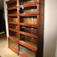 Bibliothèque Globe Wernicke en acajou antique