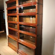 Bibliothèque Globe Wernicke en acajou antique