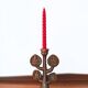 Mid-century bronze candlestick Golden Ring from Russia