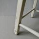 Wooden children's chair, white patina, 60s