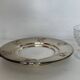 Crystal and silver-plated jam jar
