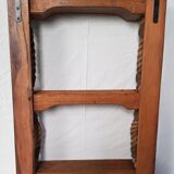 Boat shelf 3 levels in wood and rope