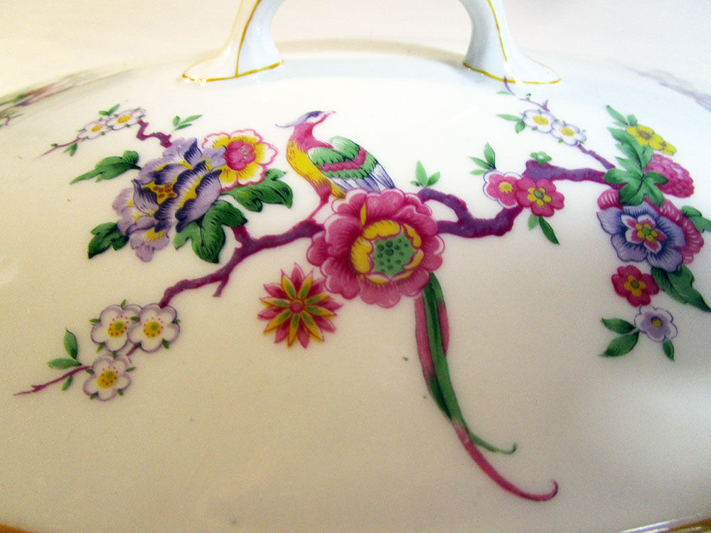 Limoges porcelain legume