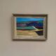 Original Swedish Oil on Canvas – “Abstract Landscape” by W. Engström – Dated 1900 – Signed – Vintage & Framed – 40 × 30 cm (23.6" x 16.5")