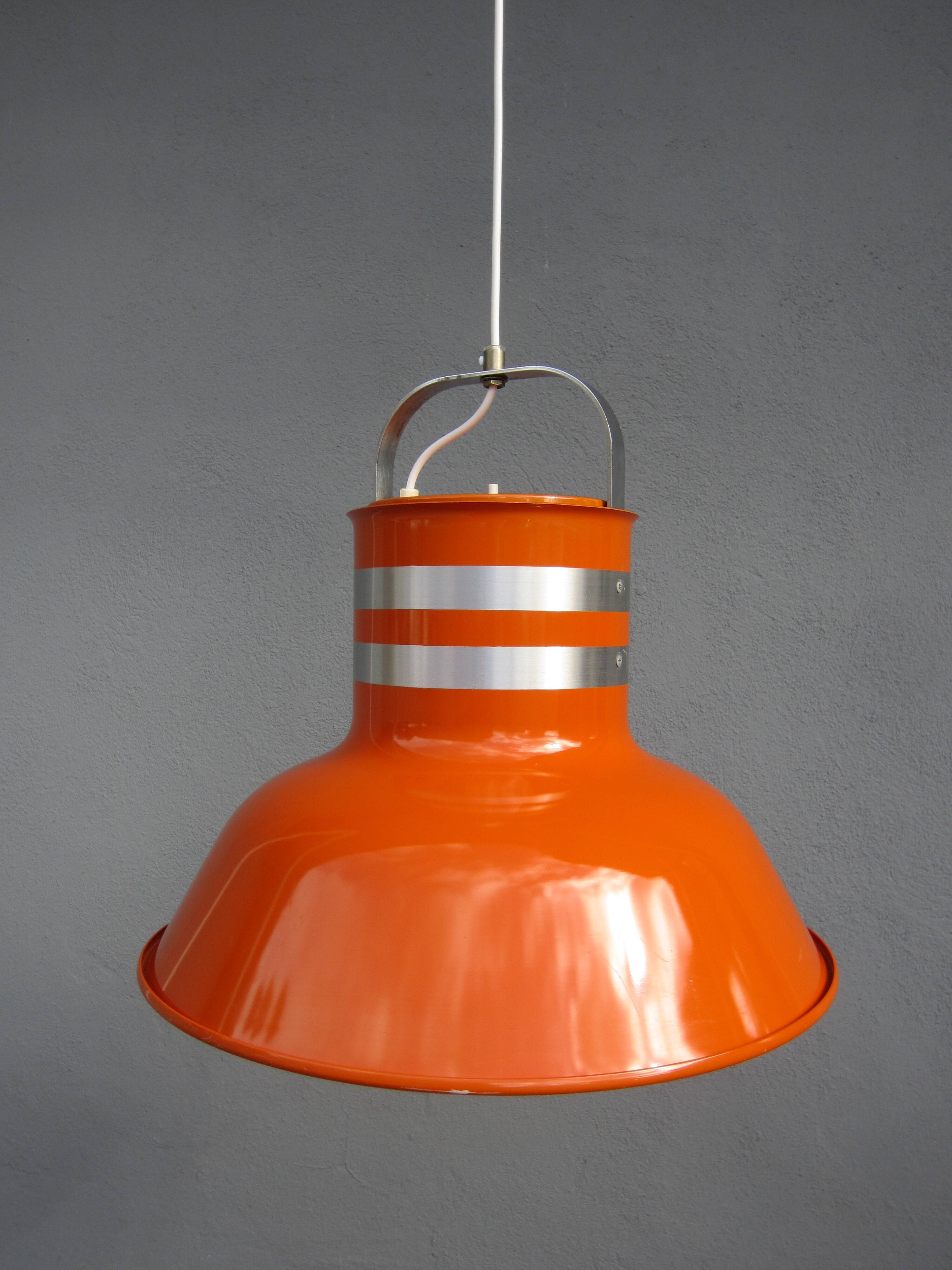 Scandinavian 70s Hinken pendant light by Per Sundstedt for Kosta Lampan