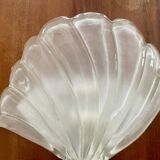 Vintage Murano shell wall lamp