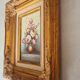 Peinture huile sur toile nature morte
