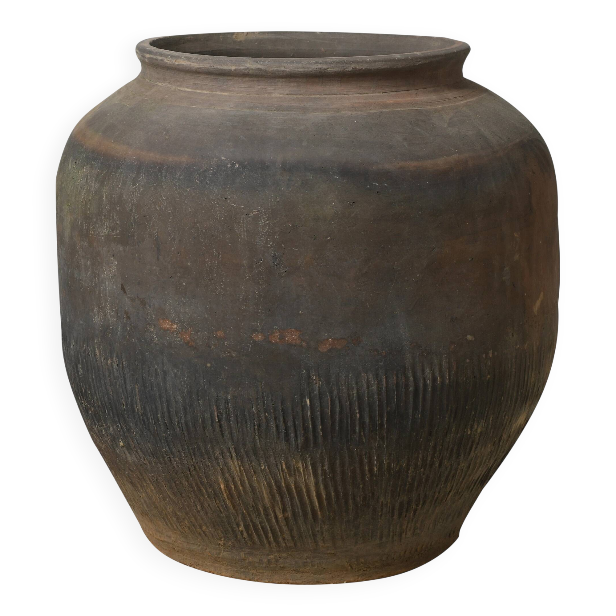 Shantou – Grand ancient Chinese terracotta pot no. 4
