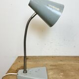 Grey Industrial Gooseneck Table Lamp from Zaos, 1960s