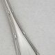12 dessert spoons, 24 pieces in silver-plated metal Christofle Rubans