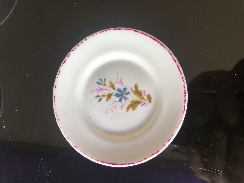 Old porcelain dinner 15 pieces