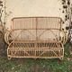 Banquette en rotin