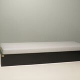 Ceiling lamp or rectangular wall lamp of Van Haute Belgique 1960s