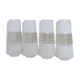Lot de 4 tulipes (L-0175)