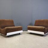 Space age Orbis lounge chairs by Luigi Colani for Cor, 1960s