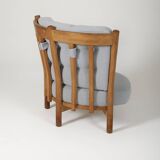 Guillerme & Chambron wooden armchair