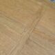 Oak farmhouse table stamped R Trotel