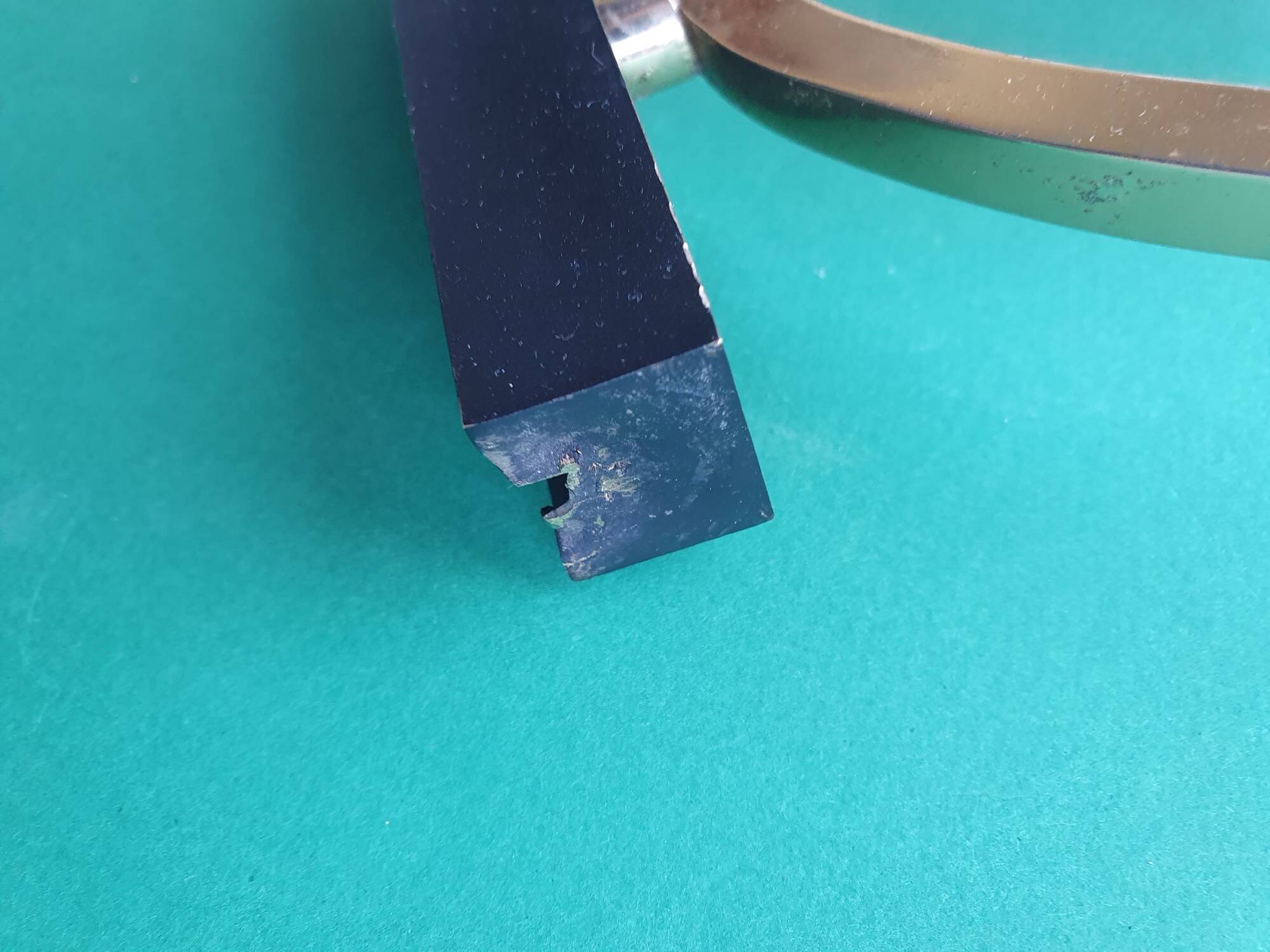 Pair of antique gold wall sconces