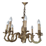 Bronze chandelier
