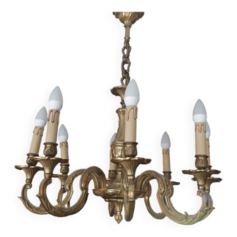 Bronze chandelier