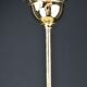 Suspension with tassels drops of water an glass