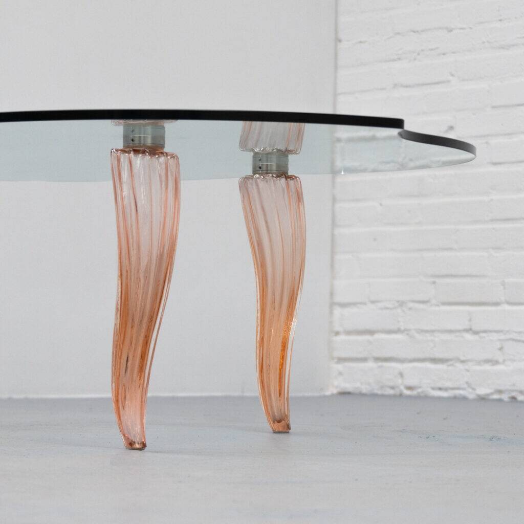 Murano glass coffee table Seguso
