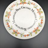 Set of 6 cheese plates Gien vintage ceramic Ma Cuisine