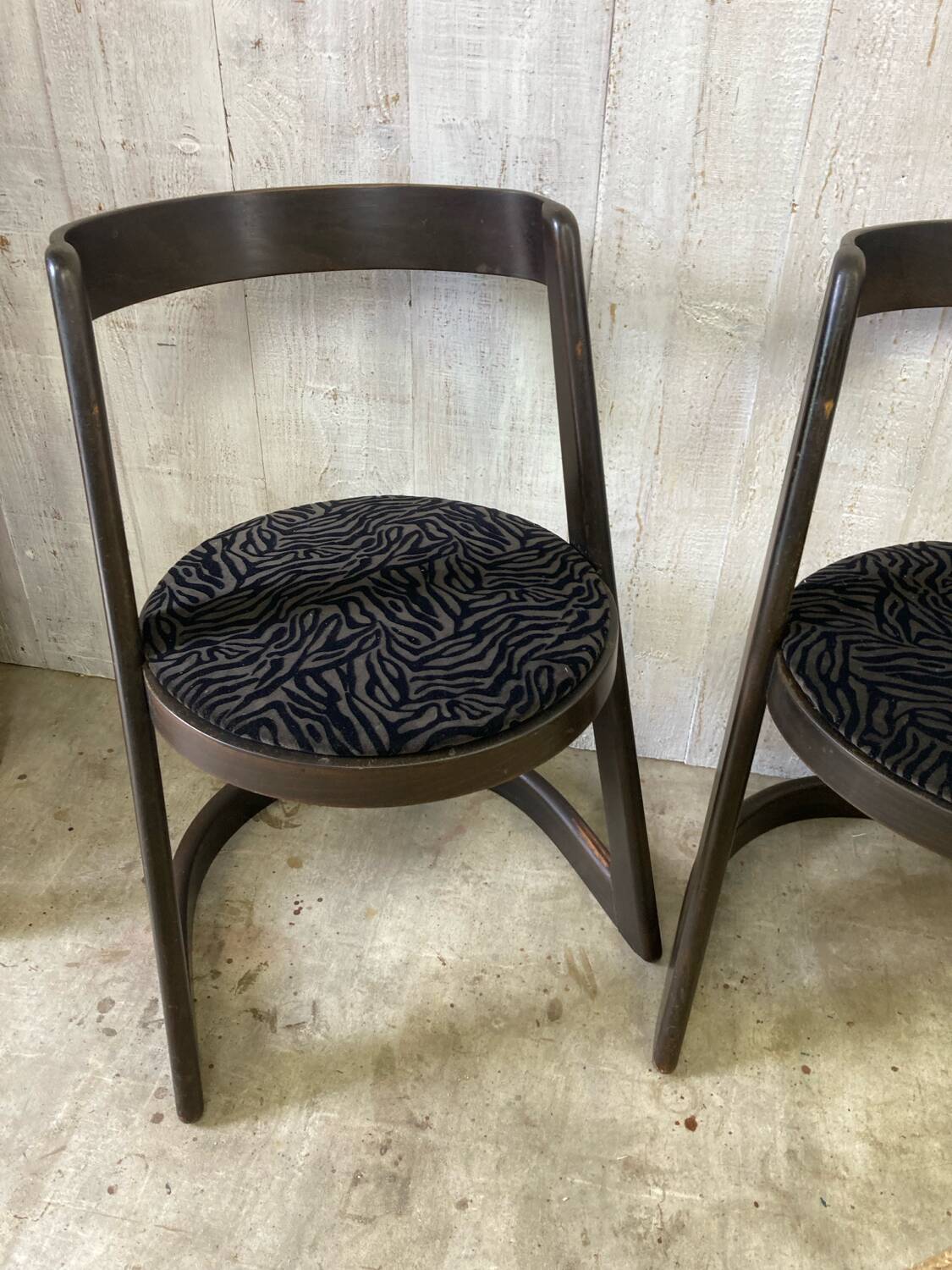 Set of 4 Halfa Baumann chairs