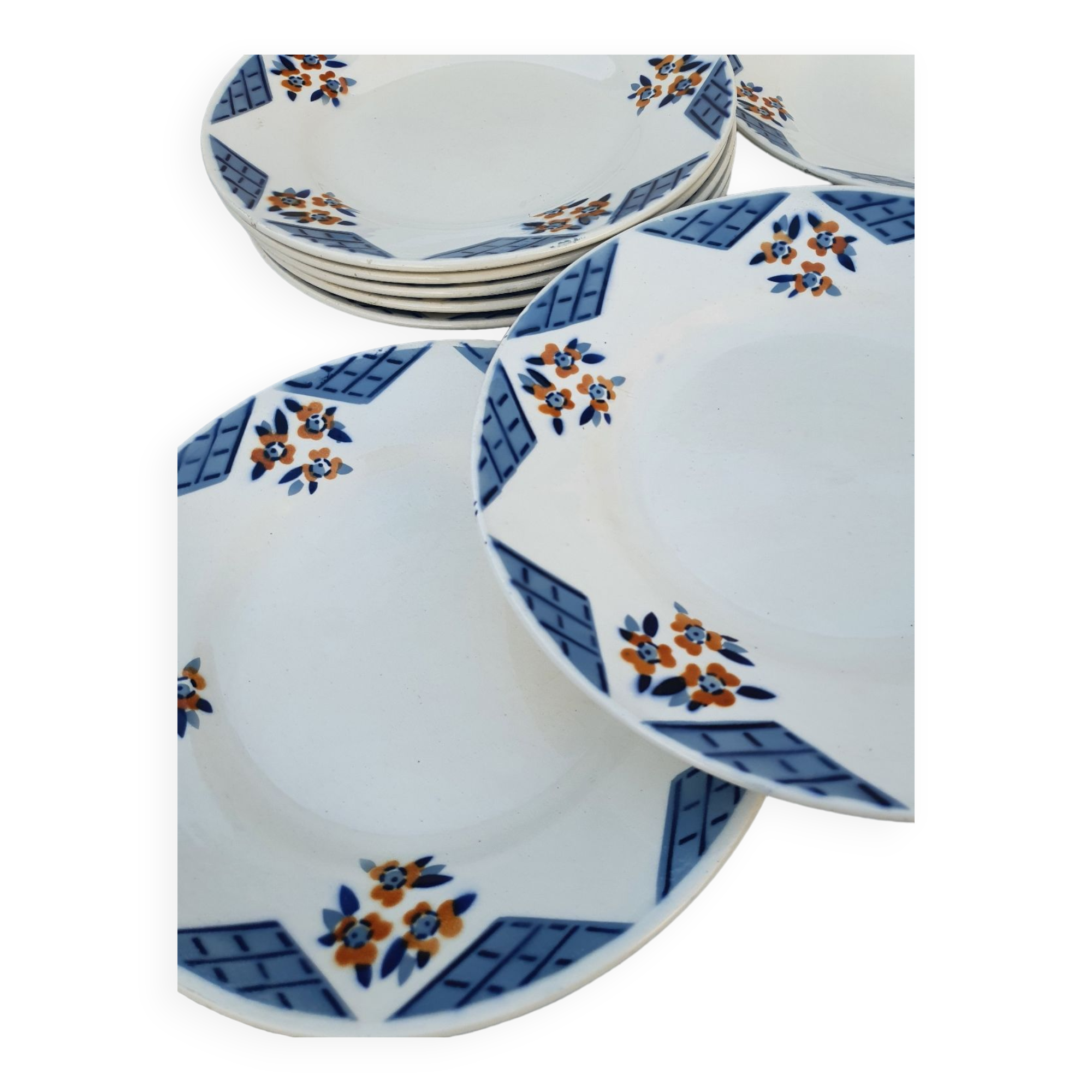 Vintage plates