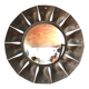 Miroir soleil convexe oeil de sorcière Chaty Vallauris A.M, France 1950