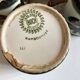 Set of 4 cups of rambouillet 1960 lunches from Boch Belgium