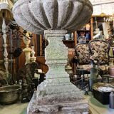 Large fountain stone bird bath