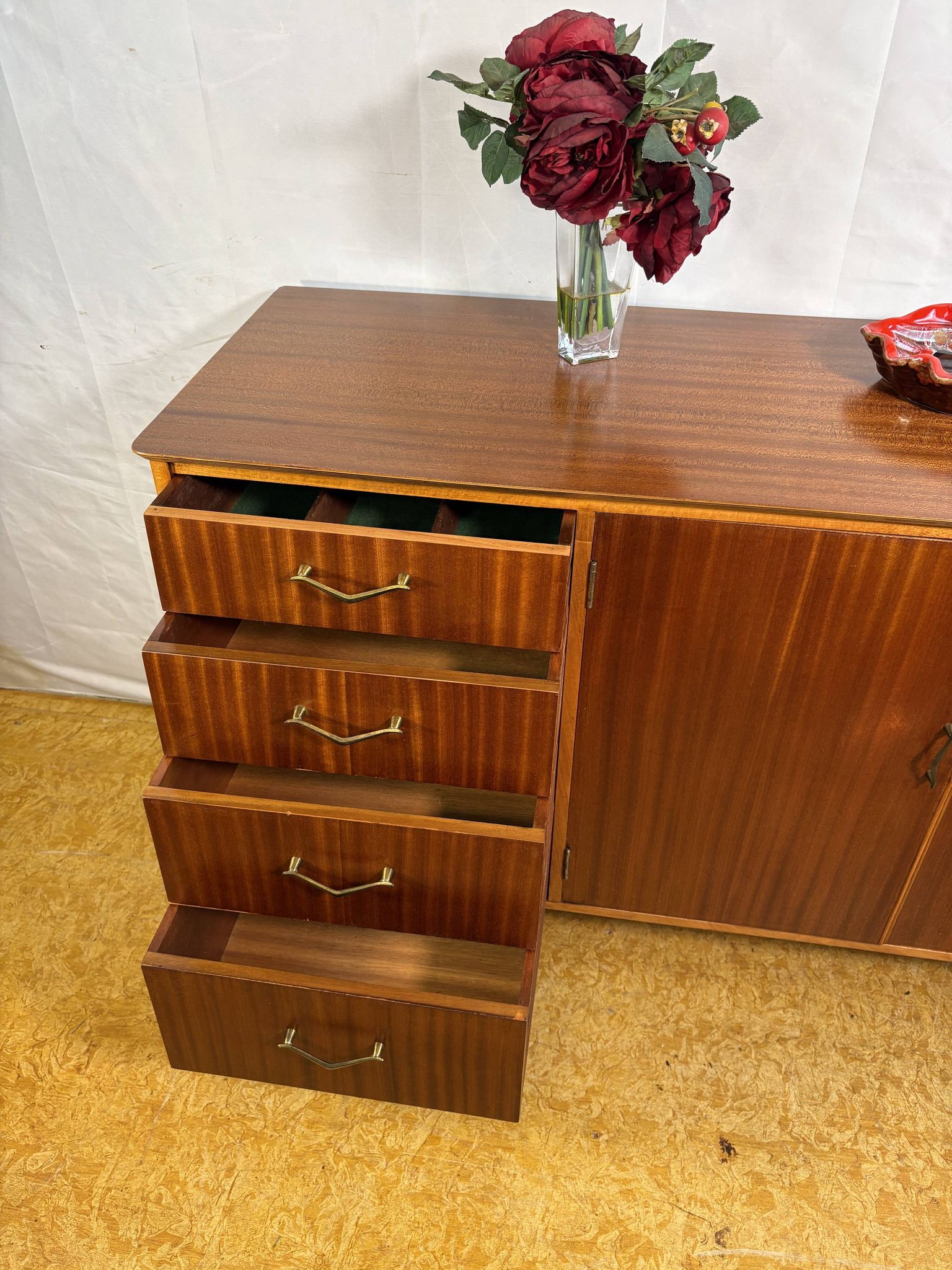 Vintage Remploy Teak Sideboard | 1950s–1960s | Mid-Century British Design A