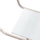 Midcentury Pink Metal Plant Etagere With White Opaline Glass, 1960s