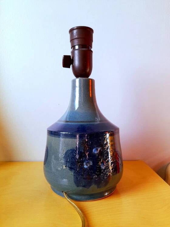 Lampe En Céramique Danemark 1960