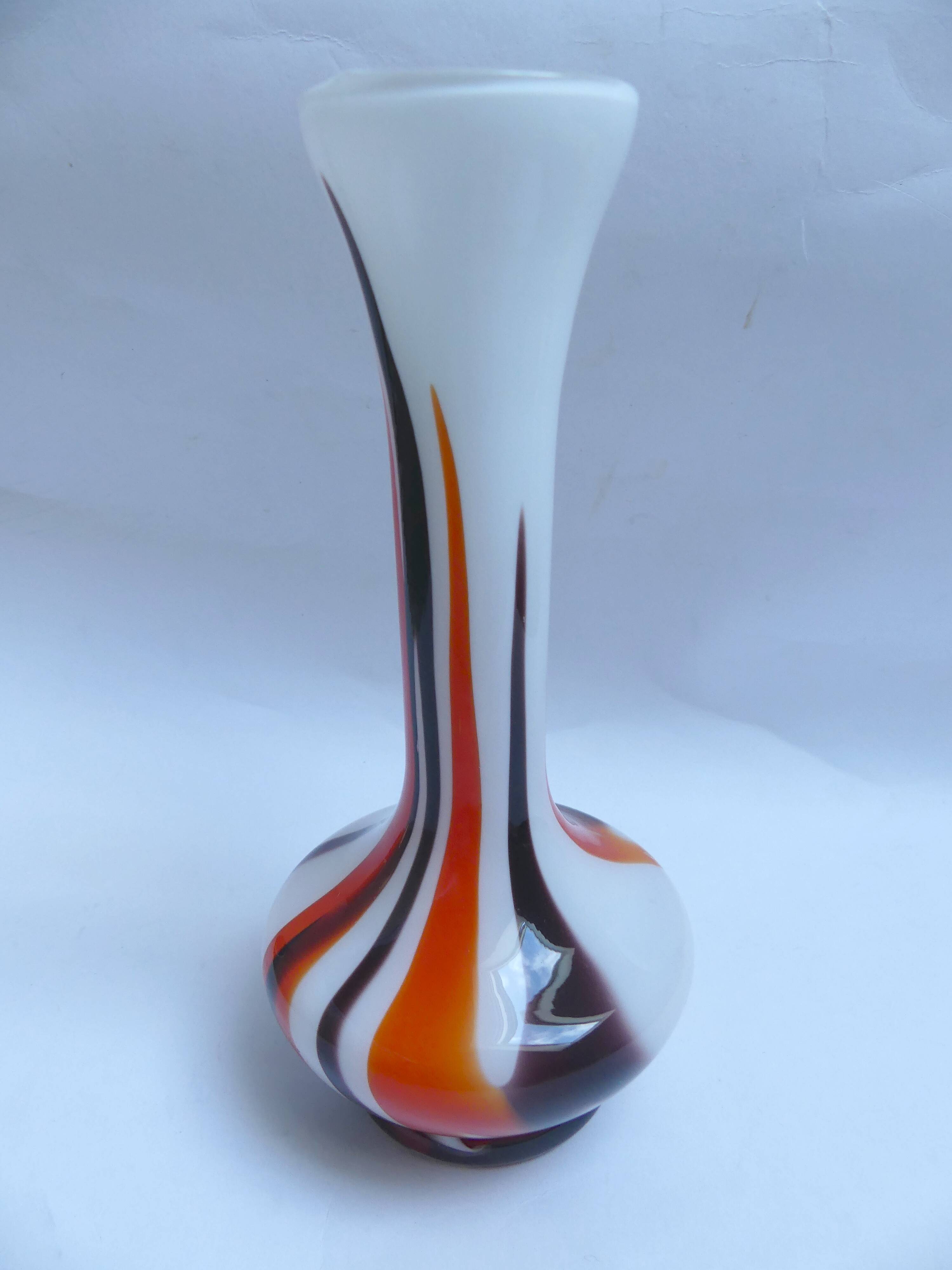 Opaline vase from the 70s