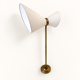 Extendable wall light in the style of Maison Lunel.