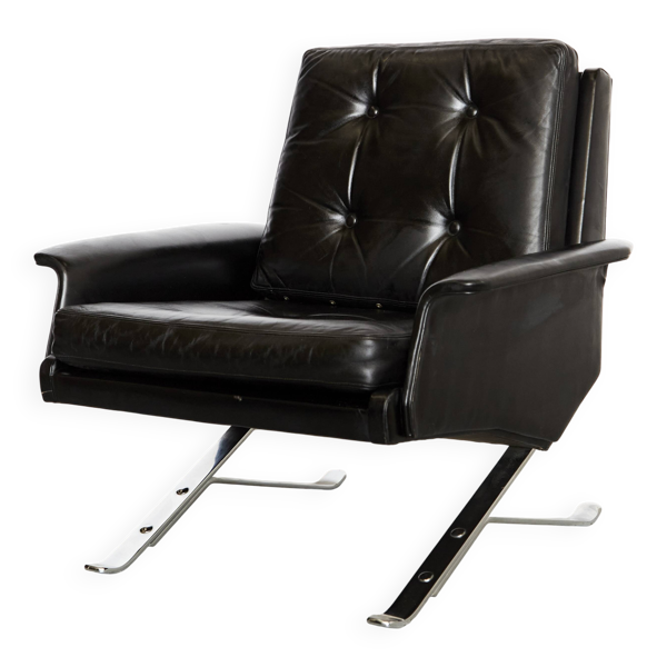 Chaise à ressort Arnold Bode pour Federholz-Gesellschaft OHG
